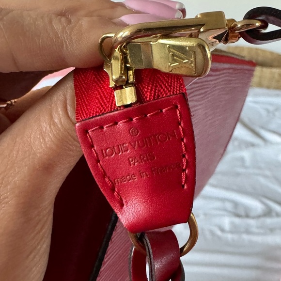 Authentic Louis Vuitton Cherry Red Bag - Picture 11 of 12